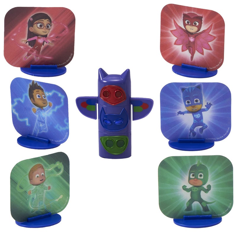 DecoPac DecoSetÂ® PJ Masks Weâ€™re On the Way Cake Topper, Light Up Cake Decoration, Supplies for Birthday Party Cakes and Cupcakes - Image 2